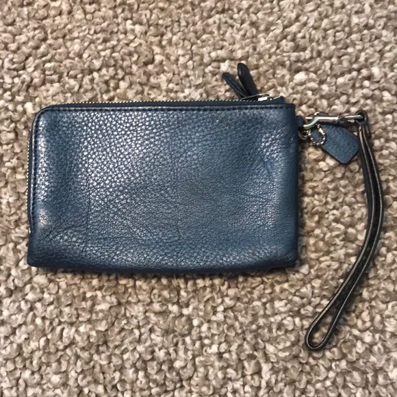 COACH dark blue wristlet! Price drop!! - Picture 3 of 8
